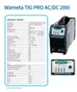 Wameta tig-hitsauskone - Hitsauskoneet, polttimet ja tarvikkeet - WA64459 - 3