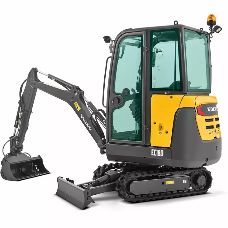 volvo ec18d vuokrattavana - Maanrakennuskoneet - VOLVOEC18D - 1
