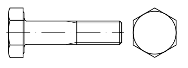Reaktiopultti - Pultit lujuus 10.9 - 6R30130LRE - 1