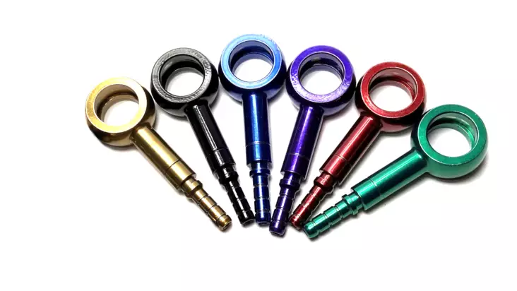 BANJO 10mm MUSTA - Jarruletkun liittimet - H692-BLACK - 1