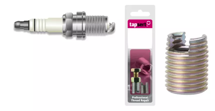 TAPSERT KIERTEENKORJAUSSARJA M14 SYTYTYSTULPILLE - Kierteytystarvikkeet -ja sarjat - 3922-14CP - 1