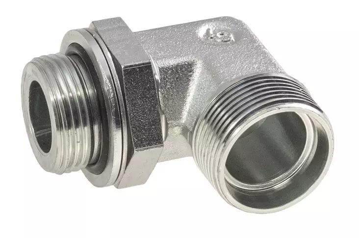 SUUNNATTAVA KULMALIITIN 90=C2=B0 R 1/4 - Raskassarja - CRS-06RX - 1